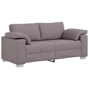 vidaXL Canapé Taupe 180 x 80 x 82 cm tissu