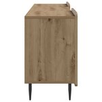 vidaXL Meuble TV Chêne artisanal 150 x 31 x 52 cm Bois d'ingénierie