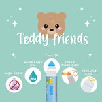 Legami TDM0001 - Set de 12 Feutres - Teddy Friends