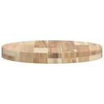 vidaXL Dessus de table rond Ø40x4 cm bois massif d'acacia