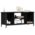 vidaXL Meuble TV Chêne noir 102 x 35 x 45 cm Bois d'ingénierie