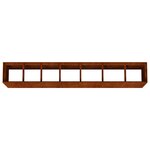 vidaXL Lit surélevé de jardin 280x40x80 cm acier corten