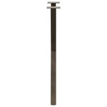 vidaXL Pieds de table à manger en forme de X  2 pièces  acier naturel  57 x (72-73) cm