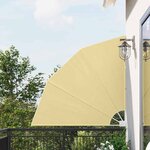vidaXL Écran de confidentialité pour balcon Couleur sable 140 x 140 cm