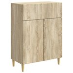 vidaXL Buffet Chêne Sonoma 66 x 34 5 x 90 cm Bois d'ingénierie