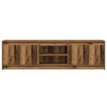 vidaXL Meuble TV Marron 180 x 34 x 50 cm Bois d'ingénierie