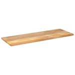 vidaXL Dessus de table 140x60x2 5cm rectangulaire bois massif manguier