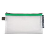 Pochette À Fermeture Éclair En Plastique Souple - Couleurs Assorties - X 10 - Exacompta