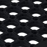 vidaXL Marches d'escalier 10 Pièces 25x75 cm caoutchouc