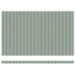 vidaXL Auvent Rétractable Vert et blanc 500 ×350 cm tissu
