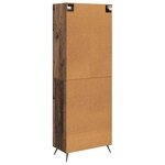 vidaXL 2 Pièces Bois ancien