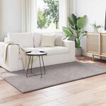 vidaXL Tapis de surface HUARTE Sable 200 x 140 cm Polyester