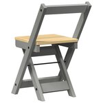 vidaXL Chaises à manger pliables lot de 4 Corona bois de pin massif