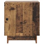 vidaXL Cabinet de chevet 2 pc Bois ancien 43 x 34 5 x 50 cm
