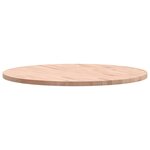 vidaXL Dessus de table Ø80x2 5 cm rond bois massif de hêtre