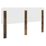 vidaXL Tête de lit Chêne fumé 200 cm Bois d'ingénierie