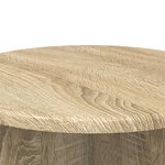 vidaXL Support de Plante 2 pièces Chêne Sonoma 40 x 40 x 40 cm