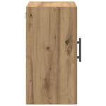 Meuble mural vidaXL En chêne artisanal 60x31 5x60 cm En bois d'ingénierie