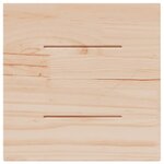 vidaXL Dessus de table 40x40x1 7 cm carré bois de pin massif