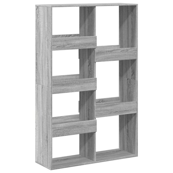 vidaXL Bibliothèque sonoma gris 100x33x155 5 cm bois d'ingénierie