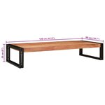 vidaXL Étagère de salle de bain avec étagère 120 x 50 x 23 cm