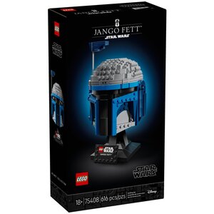 LEGO Star Wars : Casque de Jango Fett - Modèle 75408 à Construire pour Adultes