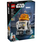 LEGO Star Wars - Droïde Astromécano Chopper (C1-10P) - Modèle 75416 à Construire et Exposer