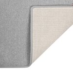 vidaXL Tapis de couloir Gris clair 50x300 cm