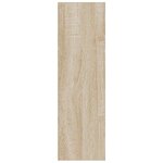 vidaXL Armoires à chaussures murales 2 Pièces Chêne Sonoma 60x18x60 cm