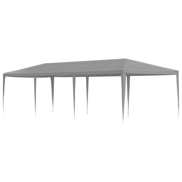 vidaXL Tente de fête Gris clair 900 x 300 x 255 cm PE et acier