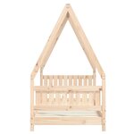 vidaXL Cadre de lit pour enfant 80x160 cm bois de pin massif
