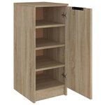 vidaXL Armoire à chaussures Chêne Sonoma 30x35x70 cm Bois d'ingénierie