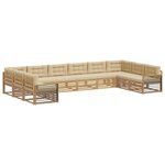 vidaXL Ensembles de canapés 10 pc