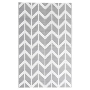 vidaXL Tapis d'extérieur Gris 160x230 cm PP
