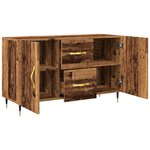 vidaXL Buffet vieux bois 100x36x60 cm bois d'ingénierie