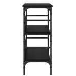 vidaXL Table console Chêne noir 100 x 32 x 75 cm Bois d'ingénierie