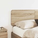 vidaXL Tête de lit Chêne Sonoma 150 cm Bois d'ingénierie