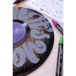 Marqueur pointe moyenne FREE acrylic T300 rose poudré STABILO