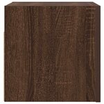 vidaXL Meubles TV muraux 4 Pièces Chêne marron 30 5x30x30 cm
