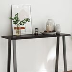 vidaXL Dessus de table bois massif traité bordure assortie