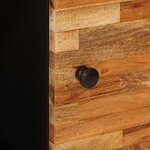 vidaXL Table basse Marron 80 x 50 x 40 cm Bois de mangue massif