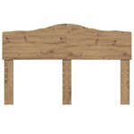 vidaXL Tête de lit Chêne artisanal 150 cm Bois d'ingénierie