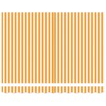 vidaXL Auvent manuel 3 5 x 2 5 m Rayures jaunes et blanches