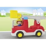PLAYMOBIL 71683 - Junior Camion de pompier avec échelle pivotante