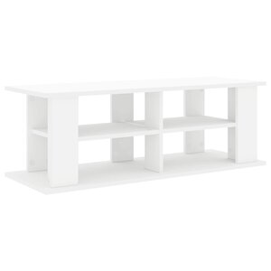 vidaXL Support de télévision Blanc 96 x 35 x 33 5 cm