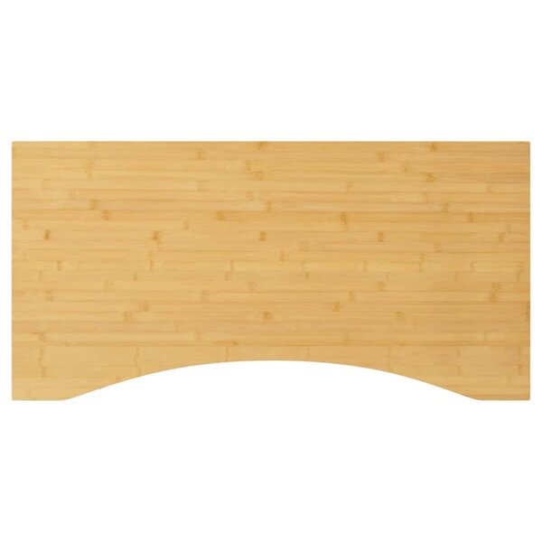 vidaXL Dessus de bureau 80x40x2 5 cm bambou