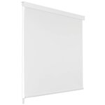 vidaXL Store roulant de douche 100x240 cm Blanc