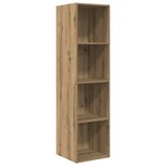 vidaXL Ensemble de meubles TV 2 Pièces chêne artisanal 37 x 37 x 142.5 cm