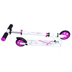 muuwmi 347 - Aluminium Scooter Blanche/Rose 125 mm