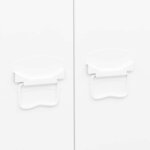 vidaXL Garde-robe Blanc 90x50x180 cm Métal